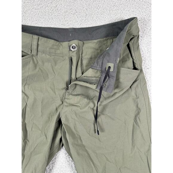 Patagonia Quandary Pants Women's 6 Green Hiking Gorpcore Convertible Outdoor - Picture 11 of 13